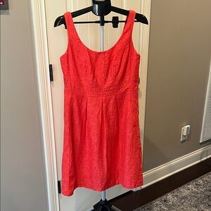 Nine West Vibrant Orange Dress